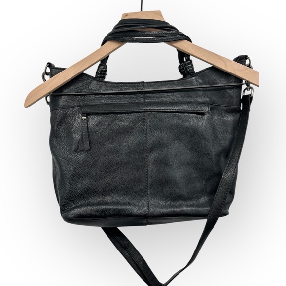 Latico Joplin Tote/Crossbody Black Leather - Picture 5 of 8